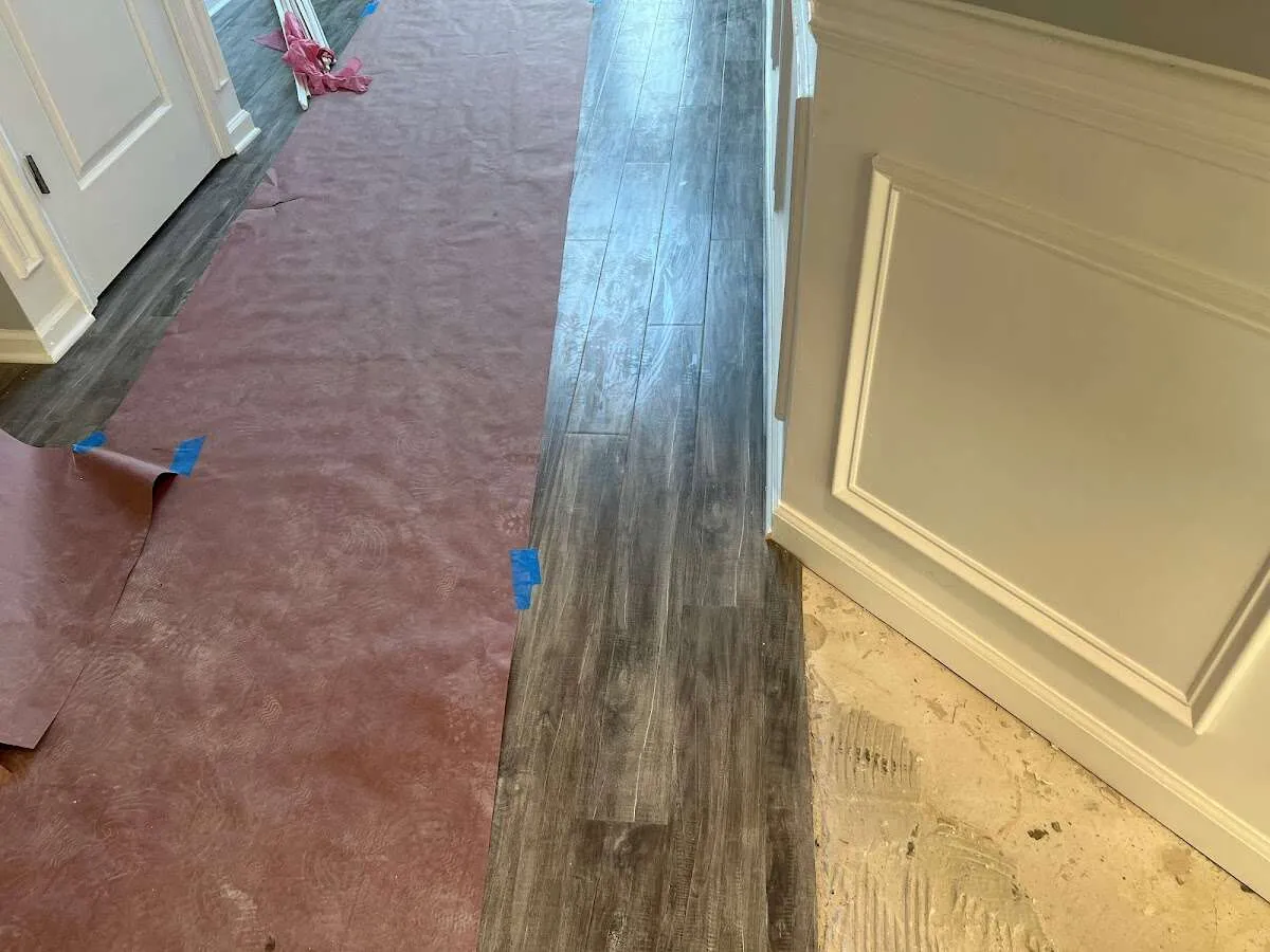 Completed marble shower restoration in North Bergen